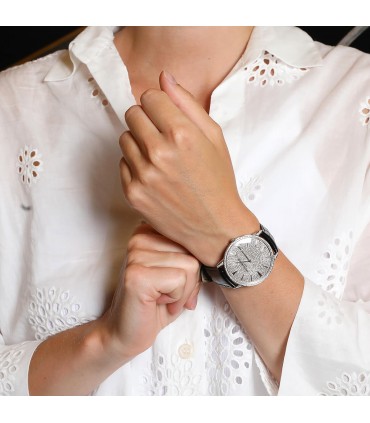 Vacheron Constantin Patrimony diamonds and 18k gold watch