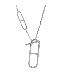 Hermès Ever Chaîne d’Ancre silver necklace