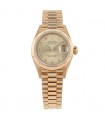 Rolex DateJust gold watch