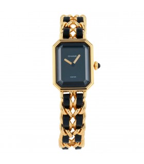 Chanel Première gold plated watch