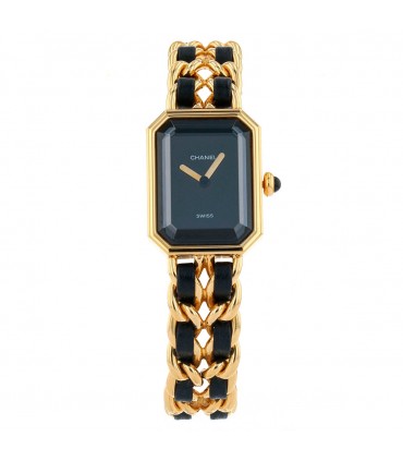 Chanel Première gold plated watch