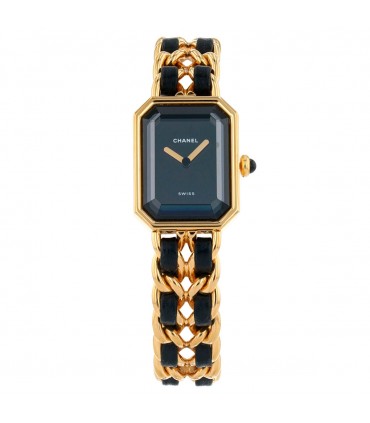 Chanel Première gold plated watch