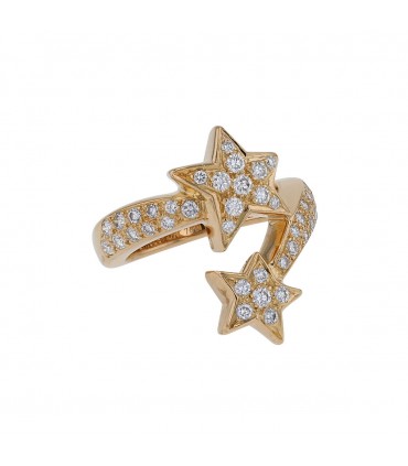 Chanel Comète diamonds and gold ring