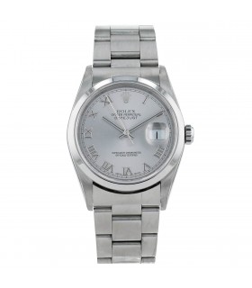 Rolex DateJust stainless steel watch Circa 2002