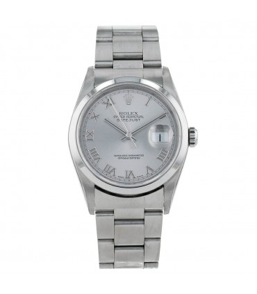 Rolex DateJust stainless steel watch Circa 2002