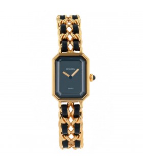 Chanel Première gold plated watch