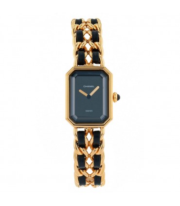 Chanel Première gold plated watch