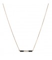 Djula Marbella diamonds, enamel and gold necklace