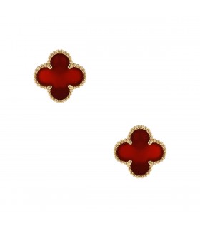 Boucles d’oreilles Van Cleef & Arpels Vintage Alhambra