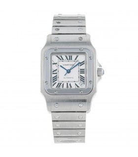 Cartier Santos stainless steel watch