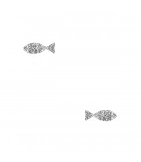 Boucles d’oreilles Djula Poisson