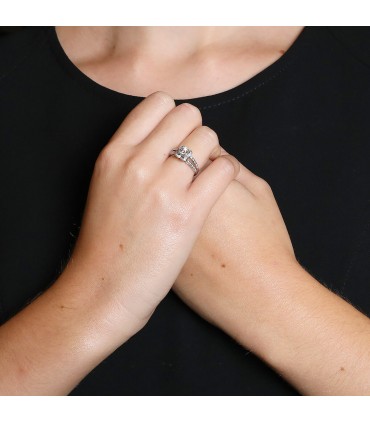 Mauboussin Chance of Love n°5 diamonds and gold ring