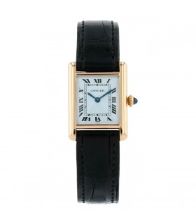 Cartier Tank Louis Cartier gold watch