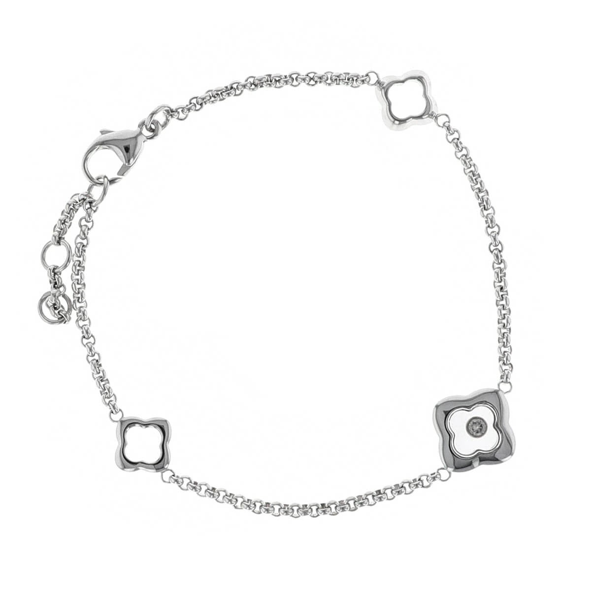 Chopard Happy Diamonds diamonds and gold bracelet