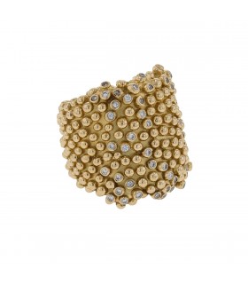 Garnazelle gold ring