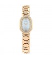 Cartier Mini Baignoire diamonds and gold watch