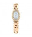 Cartier Mini Baignoire diamonds and gold watch