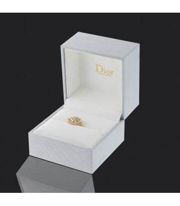 Dior Rose des Vents mother-of-pearl, diamond and gold ring