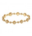 Roberto Coin Palazzo Ducale diamonds and gold bracelet