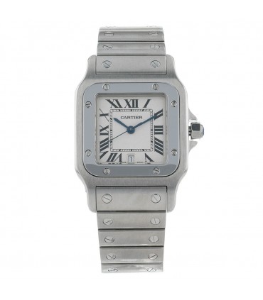 Cartier Santos stainless steel watch