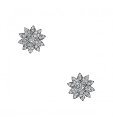 Boucles d’oreilles Van Cleef & Arpels Lotus