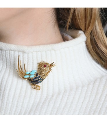 Broche Cartier Oiseau