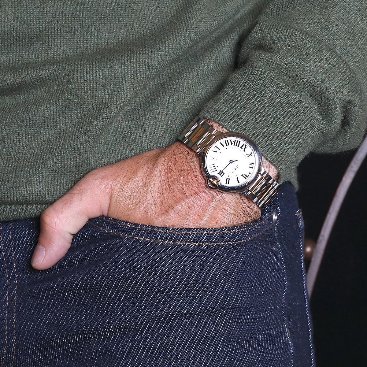 Mens cartier ballon bleu hotsell