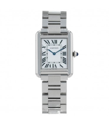 Cartier Tank stainless steel watch