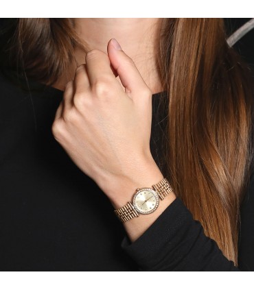 Van Cleef & Arpels La Collection diamonds and gold watch
