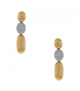 Nanis diamonds and gold earrings