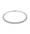 Diamonds and gold bracelet