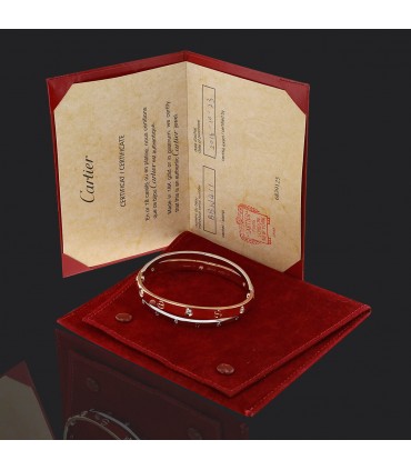 Bracelet Cartier Love 12 Diamants Taille 17
