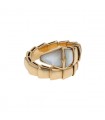 Bulgari Serpenti Viper mother-of-pearl and gold ring