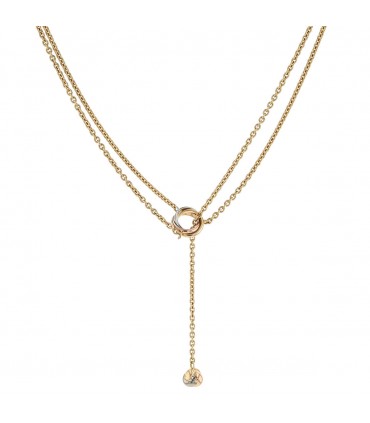 Cartier Baby Trinity three-tones gold necklace