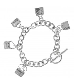 Hermès silver bracelet