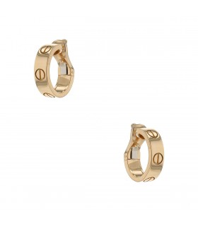 Cartier Love gold earrings