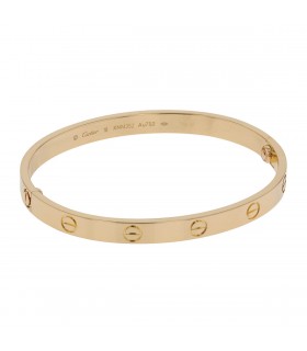 Cartier Love gold bracelet Size 18