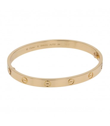 Cartier Love gold bracelet Size 18