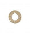 Dinh Van Cible diamonds and gold pendant