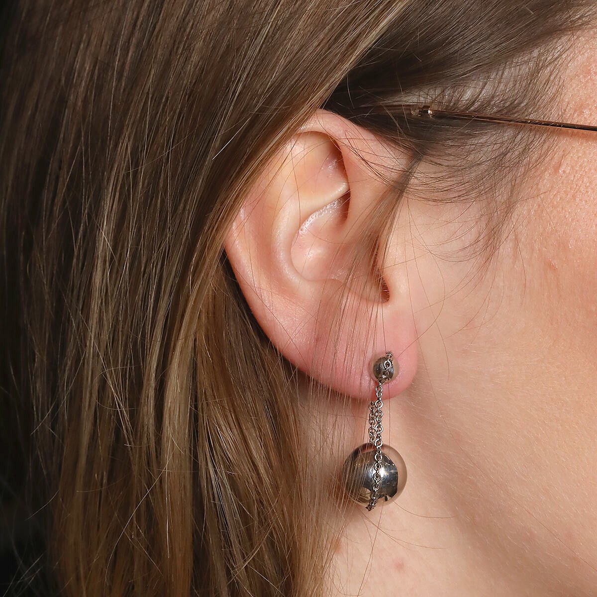 Tiffany silver earrings sale on sale