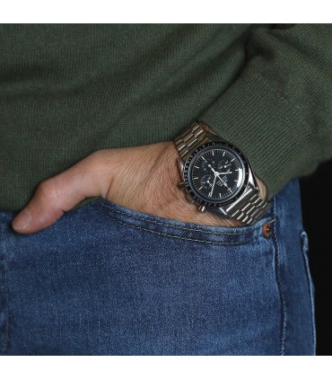 Omega Speedmaster stainless steel watch