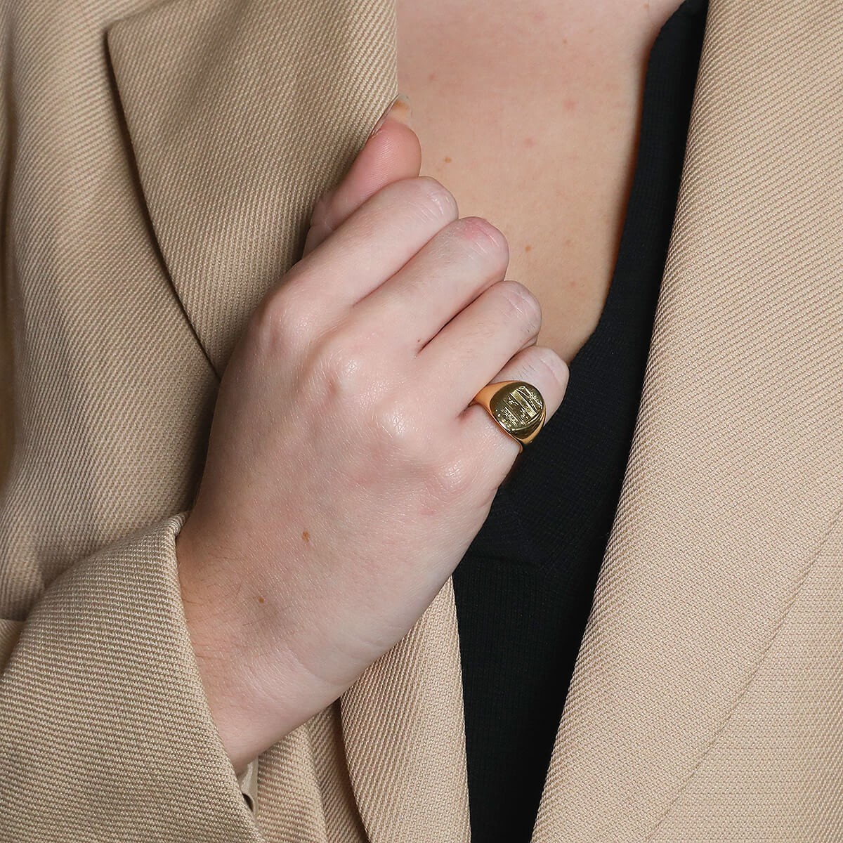 Bague chevali re armoiries