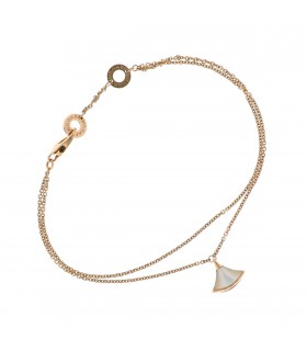 Bulgari Divas’ Dream mother-of-pearl and gold bracelet