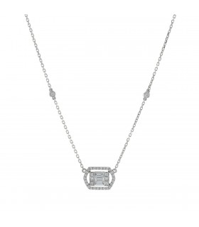 Djula Eclat diamonds and gold necklace