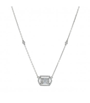 Djula Eclat diamonds and gold necklace