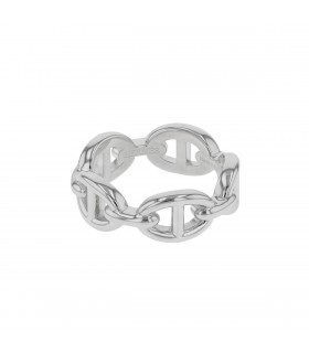 Hermès Chaîne d’Ancre silver ring