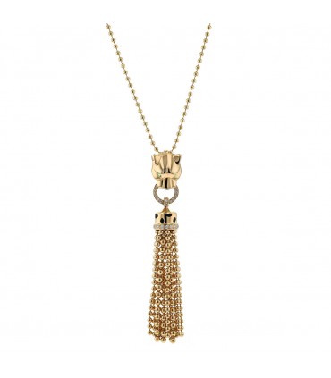 Cartier Panthère diamonds and gold pendant