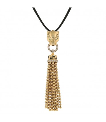 Cartier Panthère diamonds and gold pendant