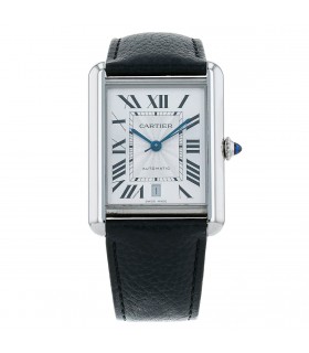 Cartier Tank Must XL stainless steel watch