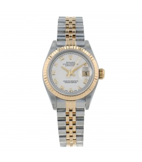 Rolex DateJust stainless steel and gold watch Circa 1997